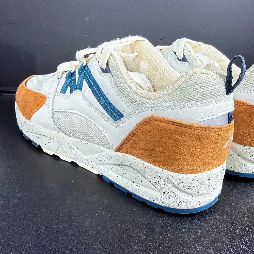 Karhu Fusion 2.0 Men's Size 8 Shoes Nugget‎ Lagoon Brown Green Unisex Sneakers - Picture 7 of 16